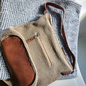 The Sak crochet shoulder bag